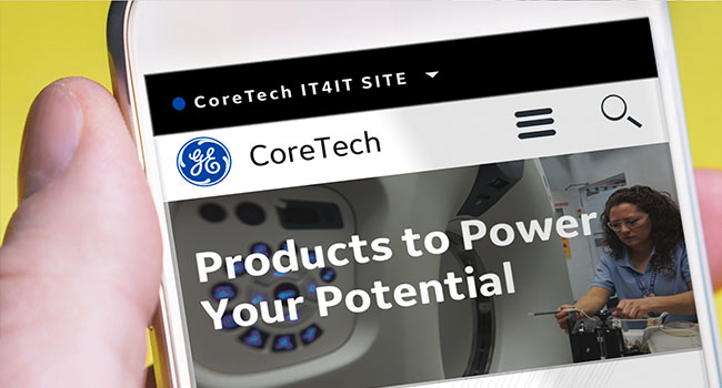 CoreTech Website Redesign